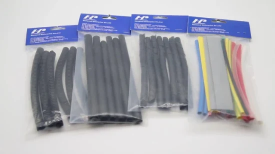 Hampool High Performance Thin Wall Colored Durable PE Automotive Wire Heat Shrink Tubing