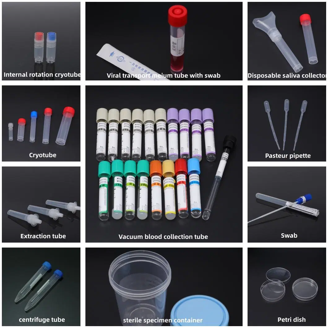 Irradiation Sterilization Disposables 1-10ml Medical Instrument Equipment Needle Activator Blood Collection Tube