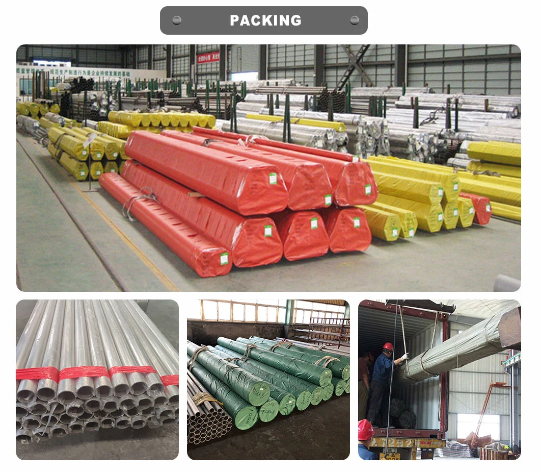AISI 304 304L 316 316L 321 904L 310S 309S 2205 2507 347H 254smo 316ti 439 409L 444 420 410 8&quot; Seamless Stainless Steel Tube Pipe