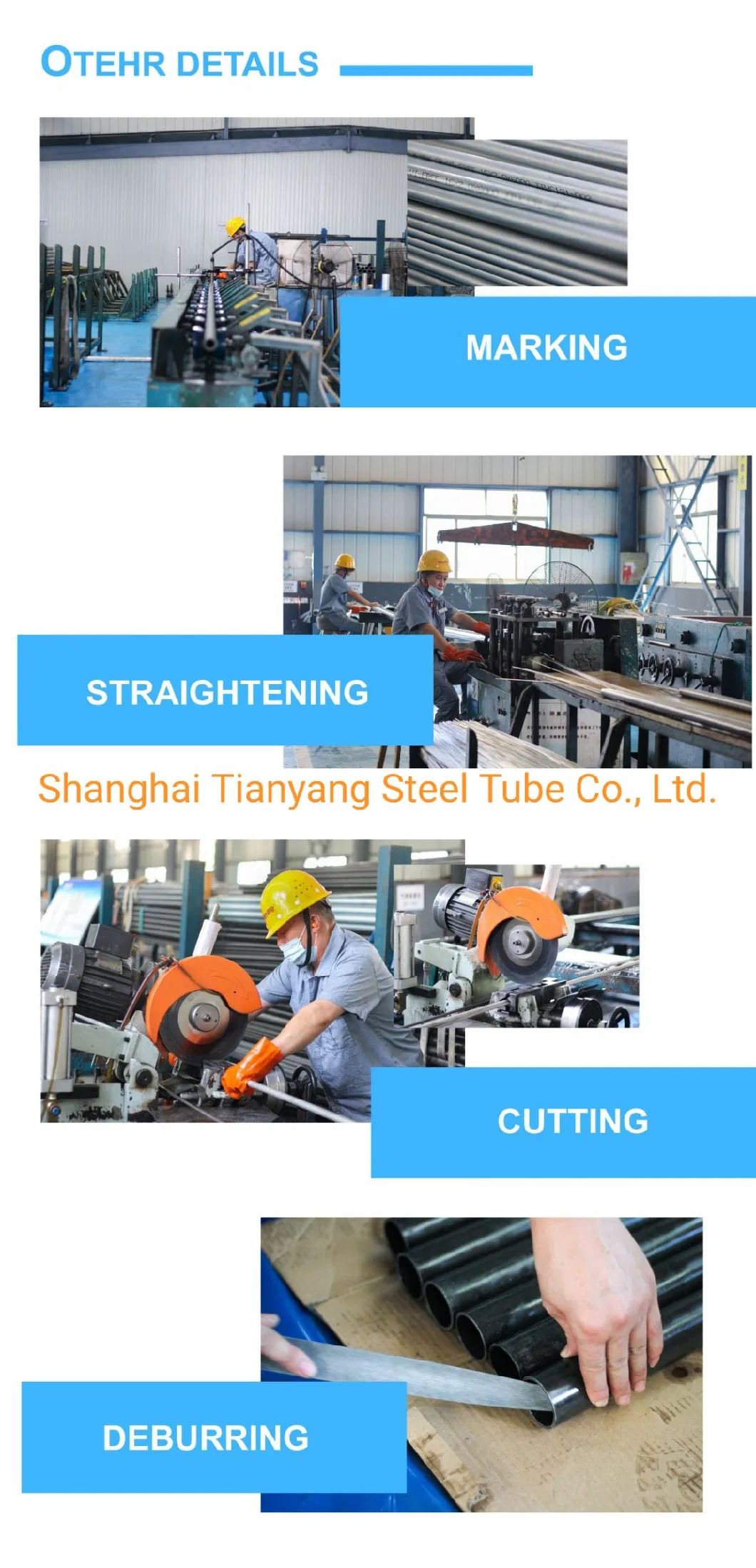 ASTM DIN En ISO JIS Stainless Steel Smls Pipe