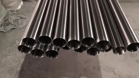 ANSI 304 201 202 410 Round Stainless Steel Pipe