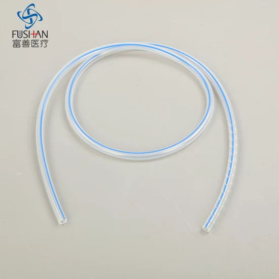 Hospital Supply Disposable 100% Silicone Wound Drainage Round Perforated Drain Tube CE&ISO Approval for Abdominal Surgery Medical Instruments